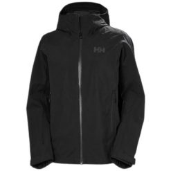 Damska kurtka wodoodporna Helly Hansen Verglas 3L Shell. Czarne kurtki damskie Helly Hansen, l, bez wzorów, bez kaptura. Za 539.99 zł.