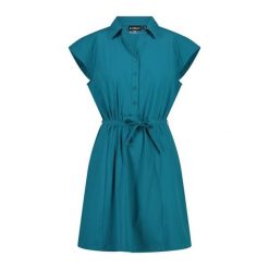 Damska damska turystyczne SUKIENKA 31T5206. Zielone sukienki damskie CMP, bez wzorów, sportowe, bez ramiączek. W wyprzedaży za 164.99 zł.