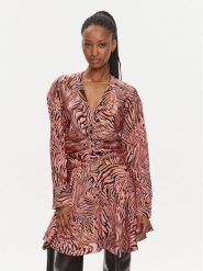 Pinko Sukienka codzienna Anchise 102773 A1KD Różowy Regular Fit. Czerwone sukienki damskie Pinko, bez wzorów, z syntetyku, bez ramiączek. Za 399.99 zł.