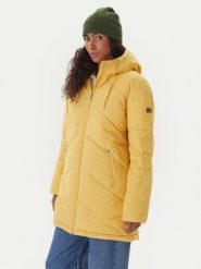 Roxy Płaszcz zimowy Better Weather ERJJK03634 Żółty Regular Fit. Żółte płaszcze damskie Roxy, na zimę, xs, bez wzorów, z syntetyku, bez kaptura. Za 599.99 zł.