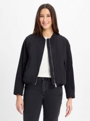 S.Oliver kurtka bomber Kobiety czarny, XL. Czarne kurtki damskie S.Oliver, s, bez wzorów, bez kaptura. Za 329.95 zł.