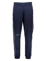 Reebok Spodnie dresowe w kolorze granatowym rozmiar: XL. Niebieskie spodnie dresowe damskie Reebok, xl, bez wzorów, z dresówki. Za 105.38 zł.