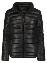Geographical Norway Kurtka pikowana "Annecy" w kolorze czarnym rozmiar: XL. Czarne kurtki damskie Geographical Norway, xl, bez wzorów, bez kaptura. Za 122.96 zł.