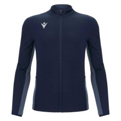 Bluza z pełnym zamkiem błyskawicznym Macron Record 3D. Niebieskie bluzy damskie Macron, m, bez wzorów, bez kaptura. Za 354.00 zł.