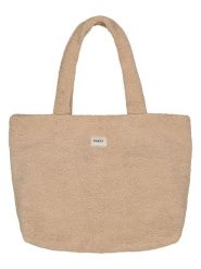 Barts Shopper bag "Aaki" w kolorze beżowym rozmiar: onesize. Brązowe shopper bag Barts, bez wzorów, z bawełny, bez dodatków. Za 193.24 zł.
