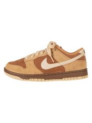 Nike Skórzane sneakersy "Dunk Low Reverse" w kolorze jasnobrązowym rozmiar: 39. Brązowe obuwie sportowe damskie Nike, z materiału, bez zapięcia. Za 292.89 zł.