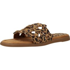 Sandały UNISA CLERY LKD Nadruk zwierzęcy. Sandały damskie Unisa, bez wzorów, ze skóry, bez obcasa, bez zapięcia. Za 388.99 zł.