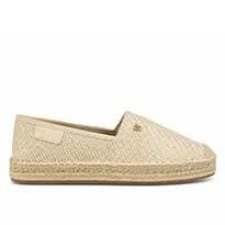 Buty damskie espadryle Wrangler NANCY RAFFIA WOMEN LOW. Brązowe espadryle damskie Wrangler, bez wzorów, z jeansu, bez obcasa. Za 129.00 zł.
