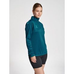 Bluza do piłki ręcznej damska Hummel hmlCORE XK. Zielone bluzy damskie Hummel, m, bez wzorów, z materiału, bez kaptura. Za 156.00 zł.