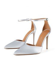 Loft37 Czółenka w kolorze srebrnym rozmiar: 36. Szare czółenka damskie loft37, bez wzorów, bez obcasa, na szpilce. Za 434.99 zł.