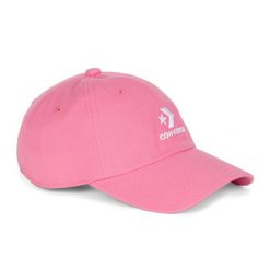 Czapka z daszkiem Converse Logo Lock Up Baseball oops. Czerwone czapki z daszkiem damskie Converse, bez wzorów. Za 95.99 zł.