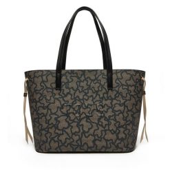Torebka TOUS. Czarne shopper bag tous, bez wzorów, bez dodatków. Za 769.99 zł.