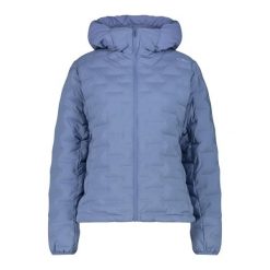 Damska kurtka z kapturem CMP. Fioletowe kurtki sportowe damskie CMP, na zimę, bez wzorów, z puchu, z kapturem. W wyprzedaży za 627.90 zł.