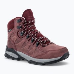 Buty trekkingowe damskie Jack Wolfskin Refugio Prime Texapore Mid. Czerwone obuwie trekkingowe damskie Jack Wolfskin, z gumy, przed kolano, bez zapięcia. Za 609.99 zł.