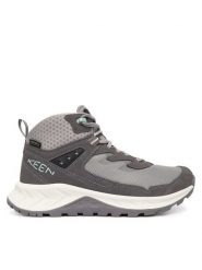 Keen Trekkingi Hightrail Mid Wp 1030347 Szary. Szare obuwie trekkingowe damskie Keen, z materiału, bez zapięcia. Za 539.99 zł.