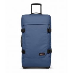 Torba na wózek Eastpak Tranverz. Niebieskie torby podróżne Eastpak, bez wzorów. W wyprzedaży za 711.05 zł.