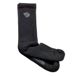 Skarpety Fjall Raven Fjällräven Wool Sock Dorośli. Czarne skarpetki damskie Fjällräven, bez wzorów, z elastanu. Za 144.40 zł.