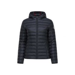 Damska kurtka puchowa JOTT Cloe Noos. Niebieskie kurtki damskie jott, bez wzorów, z puchu, z kapturem. W wyprzedaży za 689.00 zł.