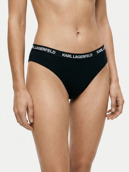 KARL LAGERFELD Komplet stringów B1W47031 Czarny. Czarne komplety bielizny KARL LAGERFELD, bez wzorów, z bawełny. Za 129.99 zł.