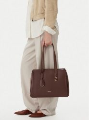 MEXX Torebka EO-MEXX-S-014-10 Brązowy ciemny. Brązowe torebki klasyczne damskie Mexx, ze skóry, bez dodatków. Za 329.99 zł.