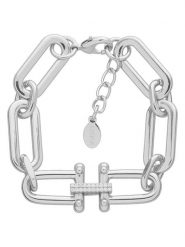 U.S. Polo Assn. Bransoletka z elementami ozdobnymi rozmiar: onesize. Szare bransoletki damskie U.S. Polo Assn., metalowe. Za 95.99 zł.