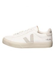 Veja Skórzane sneakersy "Campo" w kolorze biało-kremowym rozmiar: 40. Białe obuwie sportowe damskie Veja, bez zapięcia. Za 480.90 zł.