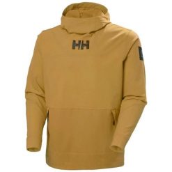 Bluza z kapturem Helly Hansen Ullr D Shield 2.0. Brązowe bluzy damskie Helly Hansen, bez wzorów, z kapturem. Za 770.00 zł.