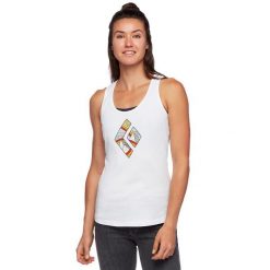 Koszulka bez rękawów Damska Black Diamond Rainbow Diamond Tank. Białe koszulki damskie Black Diamond, l, bez wzorów, bez ramiączek. Za 195.00 zł.