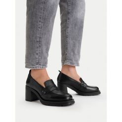 Mokasyny G-Star. Czarne mokasyny damskie G-Star, bez obcasa. Za 239.99 zł.