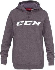 CCM Jacket Hockey Lace Hoody Junior 120 Czarna bluza hokejowa. Czarne bluzy damskie CCM, l, bez wzorów, z polaru, z kapturem. Za 115.85 zł.