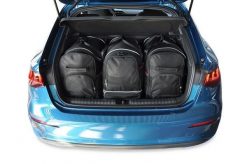 Torby Do Bagażnika Audi A3 Sportback 2020+ 3Szt Kjust. Czarne torby podróżne KJUST, bez wzorów, z kauczuku. Za 1,020.00 zł.