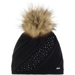 Czapka zimowa Eisbar Sita Lux Crystal MÜ. Czarne czapki damskie Eisbär, na zimę, bez wzorów. Za 469.90 zł.