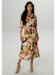 Aniston Sukienka w kolorze zielono-jasnoróżowym rozmiar: 44. Różowe sukienki damskie Aniston, bez wzorów, bez ramiączek. Za 167.67 zł.