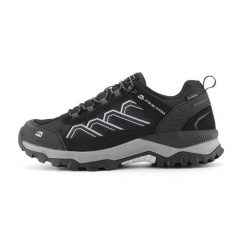 Niskie buty turystyczne unisex Alpine Pro Gimie 2. Czarne obuwie trekkingowe damskie Alpine Pro, z gumy, przed kostkę, bez zapięcia. Za 519.00 zł.