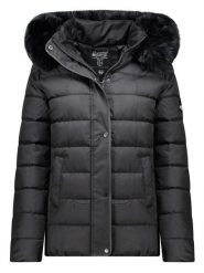 Geographical Norway Kurtka pikowana "Demoiselle" w kolorze czarnym rozmiar: 3XL. Czarne kurtki damskie Geographical Norway, xl, bez wzorów, bez kaptura. Za 292.20 zł.