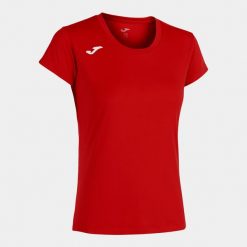 Koszulka do biegania damska Joma Record II z krótkim rękawem. Zielone bluzki damskie Joma, xl, bez wzorów, bez kołnierzyka, bez ramiączek. Za 84.50 zł.