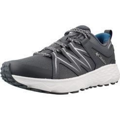Buty COLUMBIA 2108401CB Szary. Szare obuwie trekkingowe damskie Columbia, ze skóry, bez zapięcia. Za 357.99 zł.