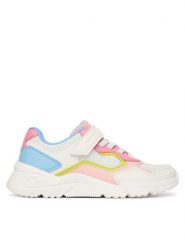 Geox Sneakersy J Loftus Girl J65M2B 0BC14 C0406 D Kolorowy. Trampki dziewczęce Geox, bez wzorów, ze skóry, bez zapięcia. Za 249.99 zł.