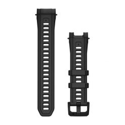 Silikonowy pasek do zegarka Garmin Instinct® 3 45mm. Czarne zegarki damskie GARMIN. Za 198.50 zł.