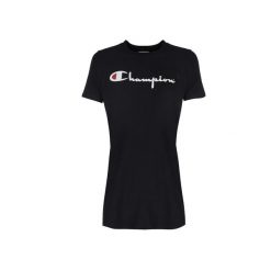 Koszulka do biegania damska Long Top. Czarne koszulki damskie Champion, s, bez wzorów, z bawełny, bez kołnierzyka, bez ramiączek. Za 114.00 zł.