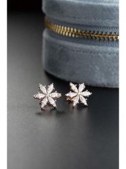 Heliophilia Pozłacane kolczyki-wkrętki z cyrkoniami rozmiar: onesize. Czerwone kolczyki damskie Heliophilia, z cyrkonią, pozłacane. Za 50.45 zł.