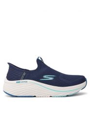 Skechers Sneakersy Skechers Slip-ins: Max Cushioning Elite 2.0 129611 Niebieski. Niebieskie obuwie sportowe damskie Skechers, z materiału, bez zapięcia. Za 329.99 zł.