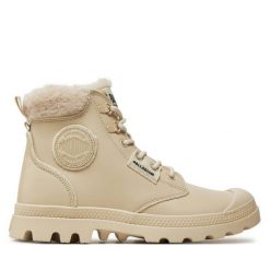 Trapery Palladium. Białe trapery damskie Palladium, bez zapięcia. Za 469.99 zł.