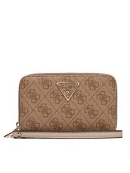 Guess Portfel Laurel II Slg SWSG74 59164 Brązowy. Brązowe portfele damskie Guess, z aplikacjami, ze skóry. Za 259.99 zł.