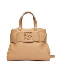Armani Exchange Torebka XW000285 AF11902 U6149 Beżowy. Brązowe torebki klasyczne damskie Armani Exchange, ze skóry, bez dodatków. Za 709.99 zł.