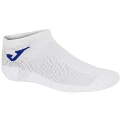 Skarpetki sportowe dla dorosłych Invisible Sock. Białe skarpetki damskie Joma, bez wzorów, z bawełny. Za 19.99 zł.