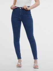 Orsay Dżinsy - Skinny fit - w kolorze niebieskim rozmiar: 36. Niebieskie jeansy damskie Orsay. Za 67.95 zł.