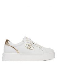 Liu Jo Sneakersy Pretty 06 BA5021 P0102 Biały. Białe obuwie sportowe damskie Liu Jo, ze skóry, bez zapięcia. W wyprzedaży za 469.99 zł.