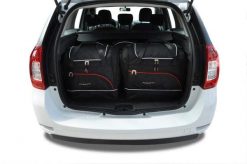 Torby Do Bagażnika Dacia Logan Mcv 2013-2020 5Szt Kjust. Czarne torby podróżne KJUST, bez wzorów, z kauczuku. Za 1,546.00 zł.