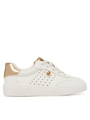 MICHAEL Michael Kors Sneakersy MK02284101 Biały. Białe buty sportowe dziewczęce MICHAEL Michael Kors, ze skóry, bez zapięcia. Za 199.99 zł.